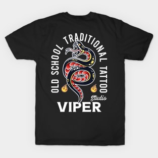 OLD SCHOOL TRADITIONAL TATTOO SNEAK VIPER T-Shirt